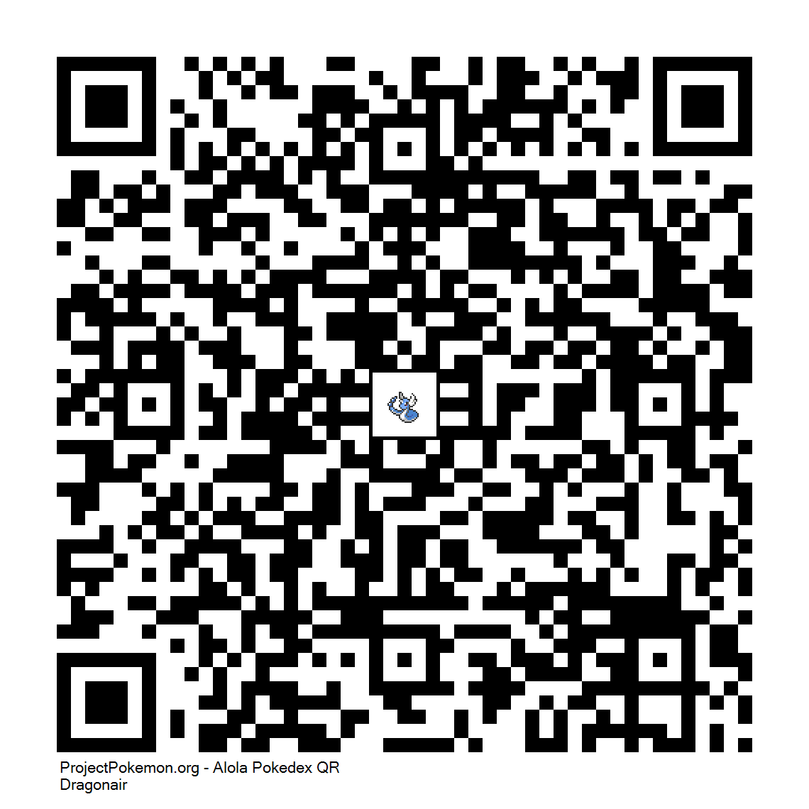 Cdigo QR de Dragonair